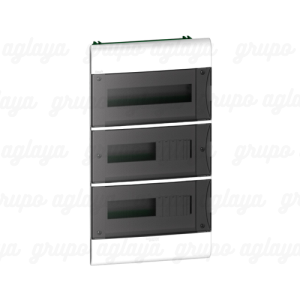 Tablero Empotrable de Plástico de 36 Polos Schneider Electric